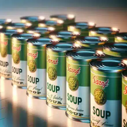 Andy Warhol’un Campbell Çorba Kutuları
