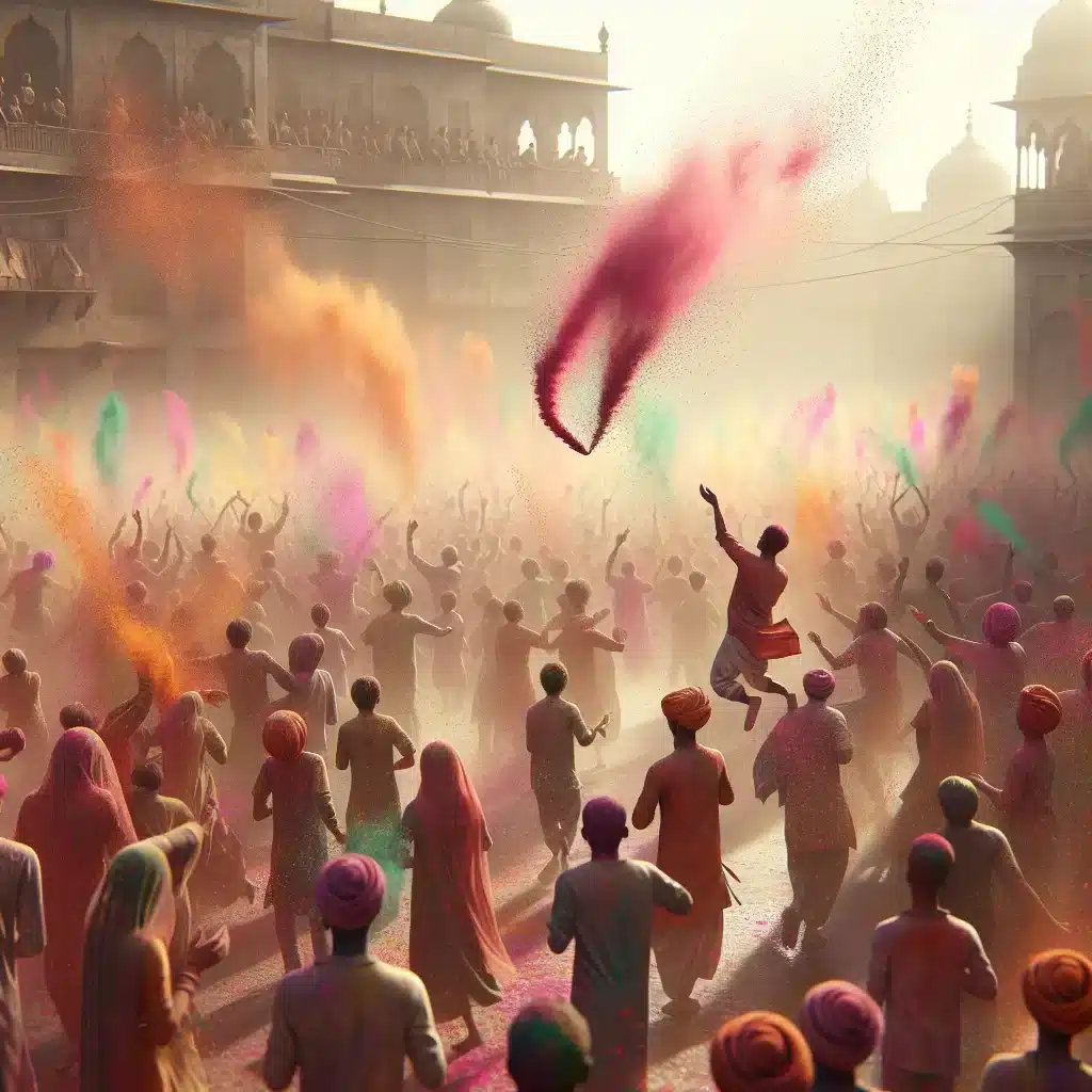 Hindistanin Holi Festivali gorsel